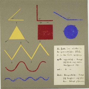 Colour Seen In The Angle, Geometric Plane And Line — Reinhold Rossig
