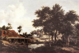 The Water Mill — Meyndert Hobbema