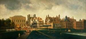 Whitehall From St James's Park — Hendrick Danckerts