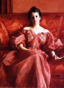 Portrait Of Mrs. Howe (nee Deering) — Alfred Stevens