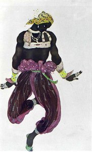 Scheherazade Negre Argent — Léon Bakst