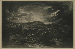 Fall Of The Walls Of Jericho — John Martin