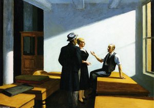 Conferencia Nocturna — Edward Hopper
