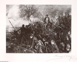 Frederick And His Men At Hochkirch — Henry Wolf