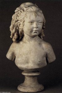 Bust Of A Child — Jean-antoine Houdon