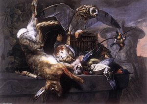 Still-life With Owl — Boel Pieter (boule)