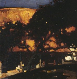 A Landscape Study — Frank Brangwyn