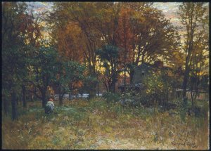 The Old Roundy House On The Neponset River — John Joseph Enneking