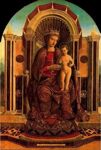 The Virgin And Child Enthroned — Gentile Bellini