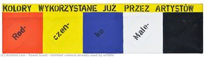 Untitled (colours Already Used By Artists) — Paweł Susid