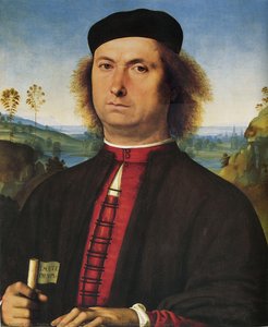 Portrait Of Francesco Delle Opere — Pietras Perugino
