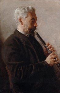 The Oboe Player (also Known As Portrait Of Benjamin Sharp) — Thomas Eakins
