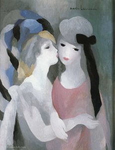 Le Baiser (1927) — Marie Laurencin