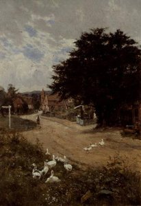 Abinger Hammer, Surrey — Edward Wilkins Waite