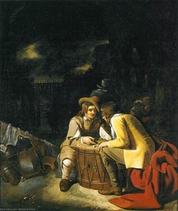 Soldiers Playing Dice — Michiel Sweerts