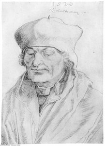 Retrato De Erasmo — Albrecht Dürer
