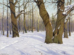 The End Of Winter — Konstantin Yakovlevich Kryzhitsky
