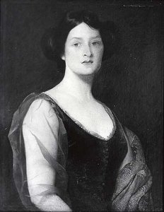 Unknown Lady, (painting) — George De Forest Brush