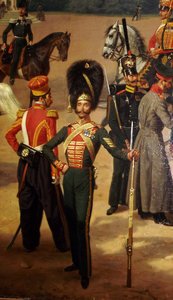Russian Guards At Tsarskoye Selo In (18321) — Franc Kruger