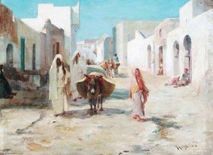 Street In Tangier, Morocco — James Coutts Michie
