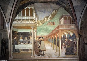 Banquet Of Herod — Masolino Da Panicale