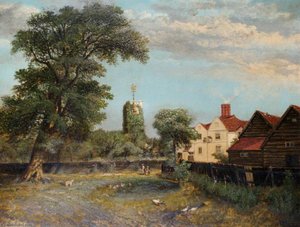Hendon Church From Dunlop's Field — Charles Smith