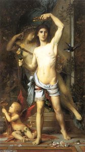 The Young Man And Death — Gustave Moreau