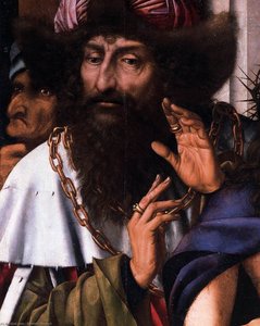 Ecce Homo (detail) — Quentin Massys