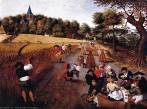 The Harvest — Pieter Bruegel The Younger