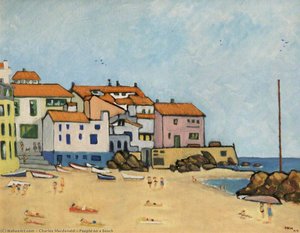 People On A Beach — Charles Macdonald