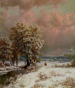 Snow Scene — William Mason Brown