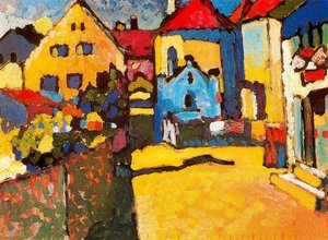 La Calleja Grün En Murnau — Wassily Wassilyevich Kandinsky