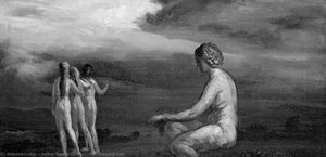 Withdrawing Rain — Arthur B. Davies