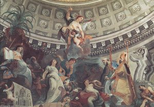 Ceiling Decoration (detail) — Franz Anton Maulbertsch