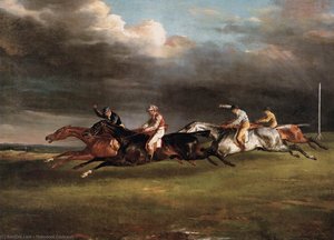 El Derby De Epsom — Teodoro Gericault