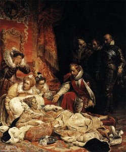 The Death Of Elizabeth I, Queen Of England — Hippolyte-paul Delaroche