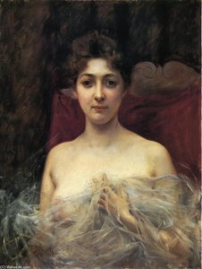 In The Boudoir — Julius Leblanc Stewart