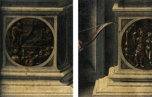 Venus And Cupid (details) — 얀 고사르트