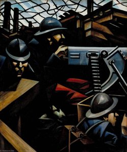 La Mitrailleuse — Christopher Richard Wynne Nevinson