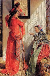 Indoor Gossip, Cairo — John Frederick Lewis