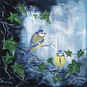 Blue Tits — Michele Elizabeth Field