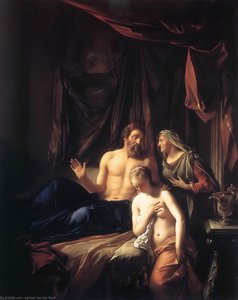 Sarah Presenting Hagar To Abraham — Adriaen Van Der Werff