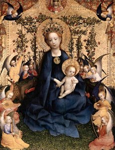 Madonna Of The Rose Bush — Stephan Lochner