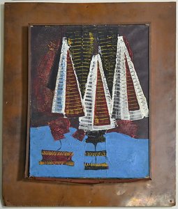 Abstraktes Bildnis — Max Ernst