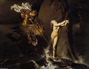 Roger Freeing Angelica — Jean-auguste-dominique Ingres
