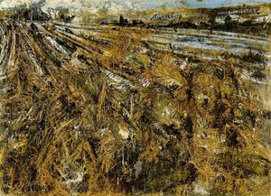 Nuremberg, (320 Kb)_ Acrylic, Emulsion, And Stra (1982) — Anselm Kiefer