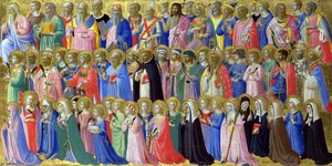 I Precursori Di Cristo Con Santi E Martiri — Fra Angelico