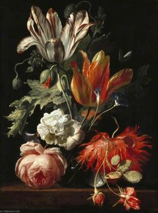 A Vase Of Flowers — Simon Pietersz Verelst