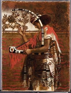 A Young Musician Employed In The Temple Service — Simeon Solomon
