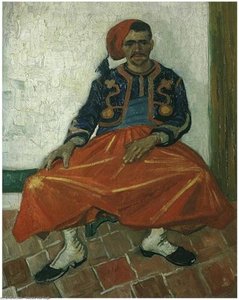 O Zouave Sentado — Vincent Willem Van Gogh